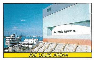 1989-90 Panini Hockey Stickers #70 Joe Louis Arena Front
