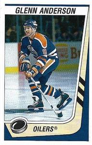 1989-90 Panini Hockey Stickers #77 Glenn Anderson Front