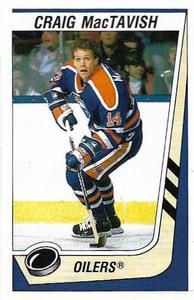 1989-90 Panini Hockey Stickers #78 Craig MacTavish Front