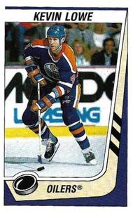 1989-90 Panini Hockey Stickers #79 Kevin Lowe Front