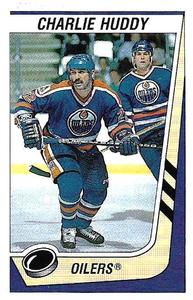 1989-90 Panini Hockey Stickers #82 Charlie Huddy Front