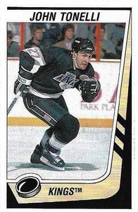 1989-90 Panini Hockey Stickers #90 John Tonelli Front