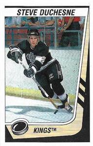 1989-90 Panini Hockey Stickers #93 Steve Duchesne Front