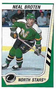 1989-90 Panini Hockey Stickers #107 Neal Broten Front