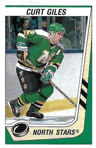 1989-90 Panini Hockey Stickers #112 Curt Giles Front