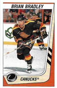 1989-90 Panini Hockey Stickers #152 Brian Bradley Front