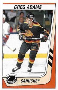 1989-90 Panini Hockey Stickers #154 Greg D. Adams Front