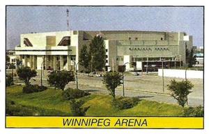 1989-90 Panini Stickers #175 Winnipeg Arena Front