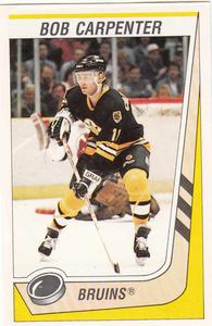 1989-90 Panini Hockey Stickers #196 Bob Carpenter Front