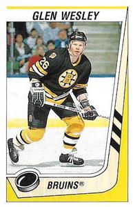 1989-90 Panini Hockey Stickers #200 Glen Wesley Front