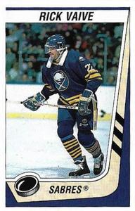 1989-90 Panini Stickers #206 Rick Vaive Front