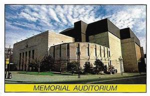 1989-90 Panini Hockey Stickers #217 Memorial Auditorium Front