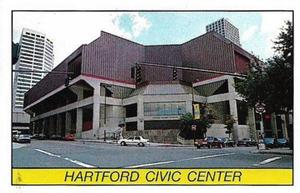 1989-90 Panini Hockey Stickers #232 Hartford Civic Center Front