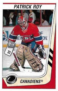 1989-90 Panini Hockey Stickers #235 Patrick Roy Front