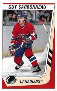 1989-90 Panini Hockey Stickers #241 Guy Carbonneau Front