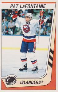 1989-90 Panini Hockey Stickers #264 Pat LaFontaine Front