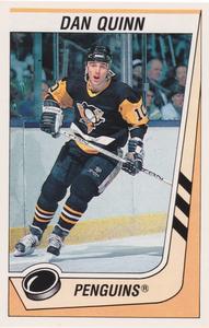 1989-90 Panini Hockey Stickers #314 Dan Quinn Front