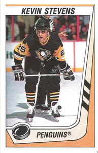 1989-90 Panini Hockey Stickers #321 Kevin Stevens Front