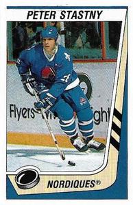 1989-90 Panini Stickers #324 Peter Stastny Front