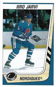 1989-90 Panini Hockey Stickers #329 Iiro Jarvi Front