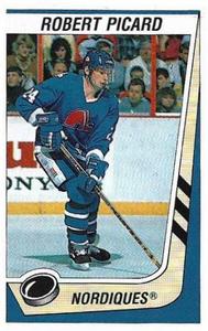 1989-90 Panini Hockey Stickers #333 Robert Picard Front