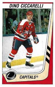 1989-90 Panini Hockey Stickers #342 Dino Ciccarelli Front