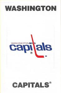 1989-90 Panini Stickers #370 Washington Capitals Logo Front
