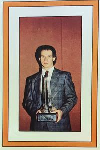 1989-90 Panini Hockey Stickers #384 Joe Mullen Front