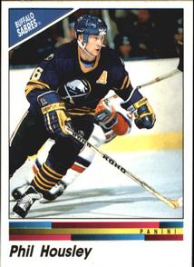 1990-91 Panini Stickers #21 Phil Housley Front