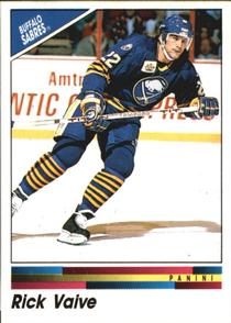 1990-91 Panini Stickers #23 Rick Vaive Front