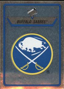 1990-91 Panini Stickers #27 Buffalo Sabres Logo Front