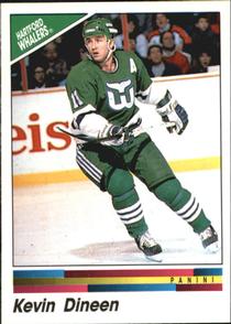 1990-91 Panini Hockey Stickers #43 Kevin Dineen Front