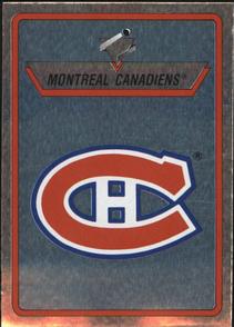 1990-91 Panini Hockey Stickers #57 Montreal Canadiens Logo Front