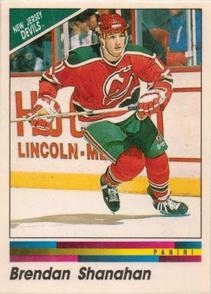 1990-91 Panini Hockey Stickers #64 Brendan Shanahan Front