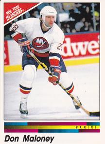 1990-91 Panini Hockey Stickers #84 Don Maloney Front