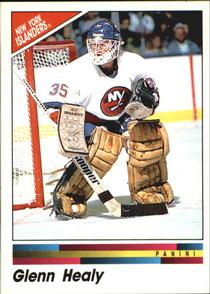 1990-91 Panini Hockey Stickers #88 Glenn Healy Front