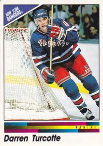 1990-91 Panini Hockey Stickers #107 Darren Turcotte Front
