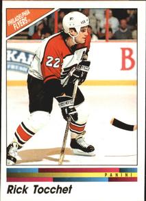 1990-91 Panini Stickers #121 Rick Tocchet Front