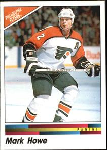 1990-91 Panini Hockey Stickers #122 Mark Howe Front