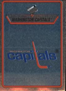 1990-91 Panini Hockey Stickers #162 Washington Capitals Logo Front