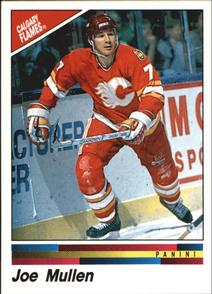 1990-91 Panini Hockey Stickers #183 Joe Mullen Front