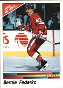 1990-91 Panini Hockey Stickers #209 Bernie Federko Front
