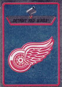 1990-91 Panini Stickers #210 Detroit Red Wings Logo Front