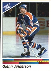 1990-91 Panini Hockey Stickers #227 Glenn Anderson Front