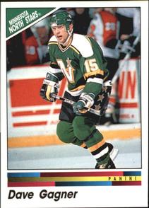 1990-91 Panini Stickers #248 Dave Gagner Front