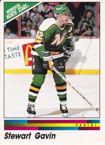 1990-91 Panini Hockey Stickers #260 Stewart Gavin Front