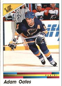 1990-91 Panini Hockey Stickers #275 Adam Oates Front