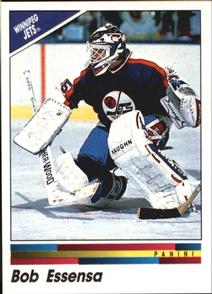1990-91 Panini Hockey Stickers #311 Bob Essensa Front