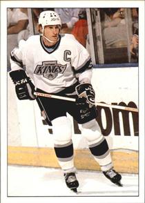 1990-91 Panini Hockey Stickers #332 Wayne Gretzky Front