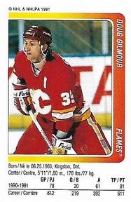1991-92 Panini Hockey Stickers #59 Doug Gilmour Front